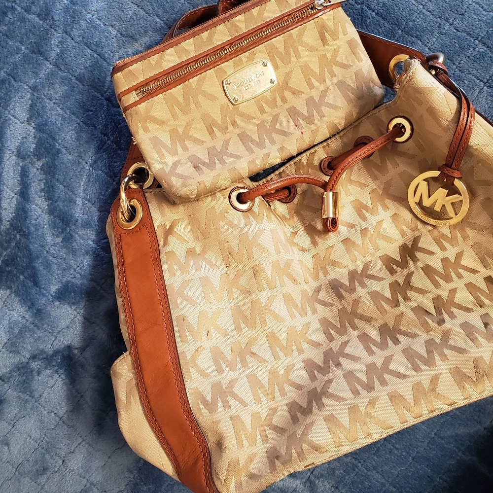 Real Mk Purse With Matching Wallet - image 2